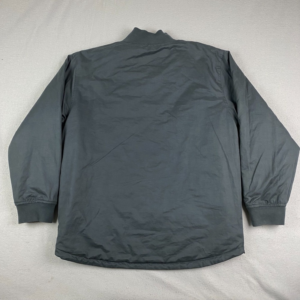 BYLT Premium Jacket Bomber Hi-Lo Reversible brown Gray Quilted Full Zip XL - Picture 14 of 15